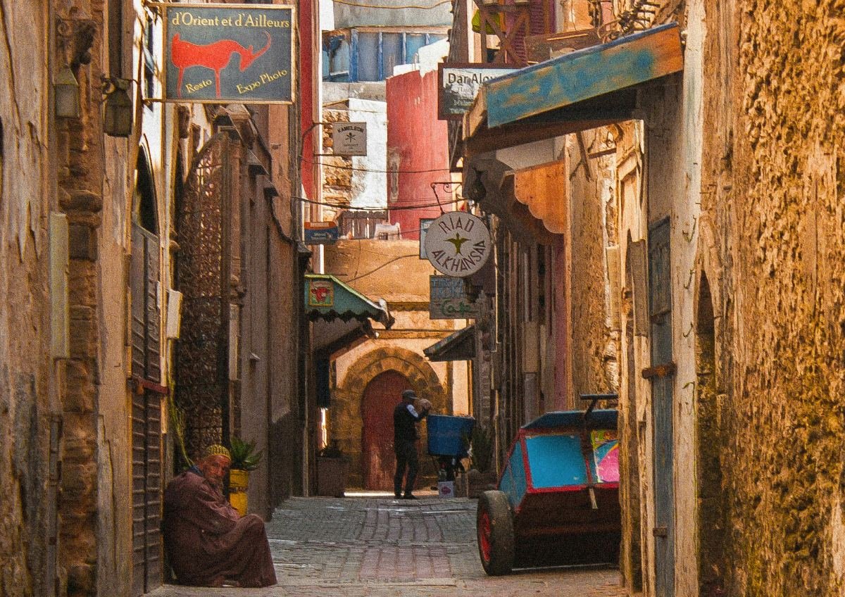 Essaouira beach tour along the windswept Atlantic coast with medina walls and ramparts