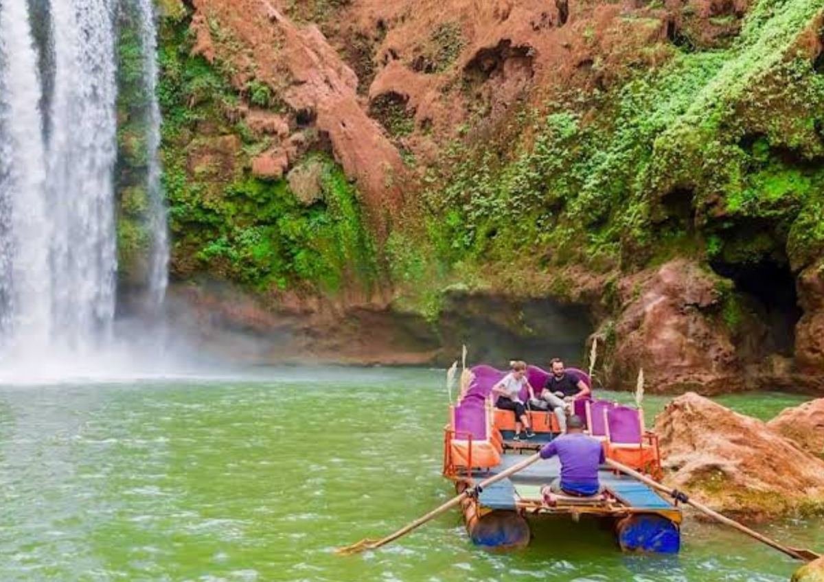 Saffron valley Morocco tour to Taliouine the saffron capital during the October harvest